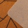 Rug -shaped muddy shares of Home, 40 × 60 cm, sandy color
