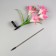 Garden lamp on the sunny battery "Lily Pink", 80 cm, 4 LED, glow of multi (RGB)