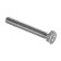 Bolt bolt, with a hexagonal head, galvanized, GOST 7798-70, M10x40 mm, 4 pcs