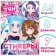 Reusable stickers of dressing “Fantasy chan”, A5, anime