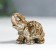 Souvenir Polystone "Micro Elephant" 3.8x4.4x2.1 cm