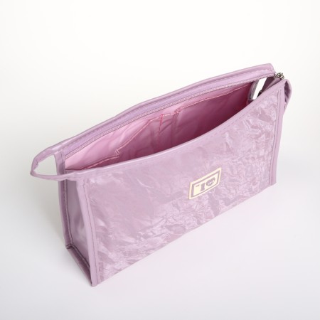 Lightning cosmetic bag, lilac color-2