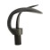 Zein Z3816 sink mixer, designer, one -leaf, 35 mm cartridge, graphite