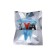 Anal plug, ABS plastic, Blue color, 6.5 cm, D = 2.5 cm