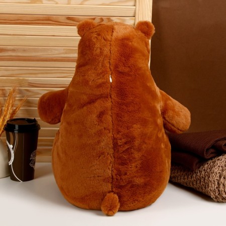 Soft toy "Bear", 50 cm, brown color-2