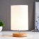 Table lamp 16494/1wt e27 40W white 13.5x13.5x28 cm Risalux