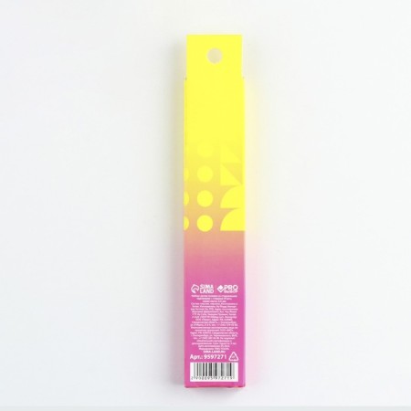 Gel handle set with erased ink + 9pcs of rods “Pro -cutting yellow”, blue paste, gel 0.5 mm-4