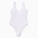 Swimsuit female adhesive minku color white, size 46