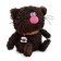Soft toy "Cat Espresso", 12 cm