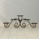 Flowers stand, floor, 5 pots, d = 14 cm, bronze, "lace"