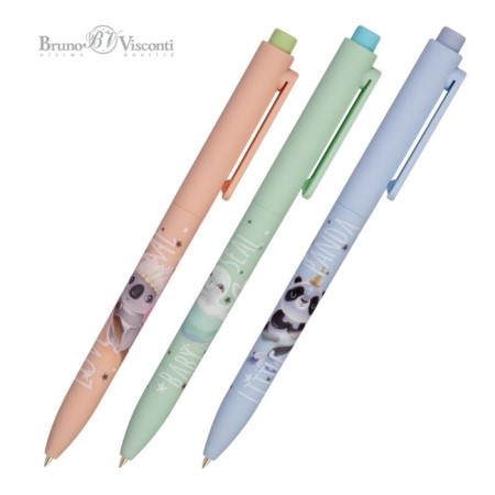 Handle Automatic FreShwrite FunClick "Milot goes off" 0.7 mm, blue pigment ink, Soft Touch, mix