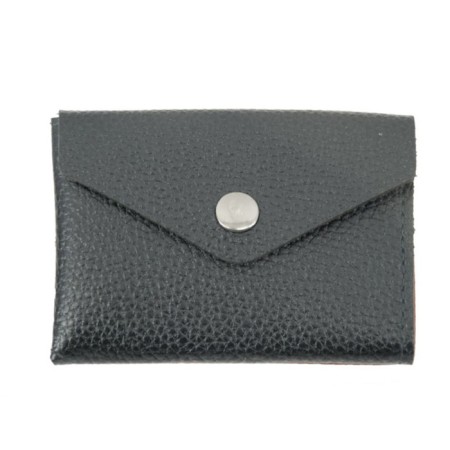 Cartholder (VV007-00550) genuine leather, black, 1x10x10 cm