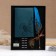 Gift set 4V1 "steampunk": notebook, feathers turquoise, ink, tips