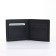Male purse without fastening, black color