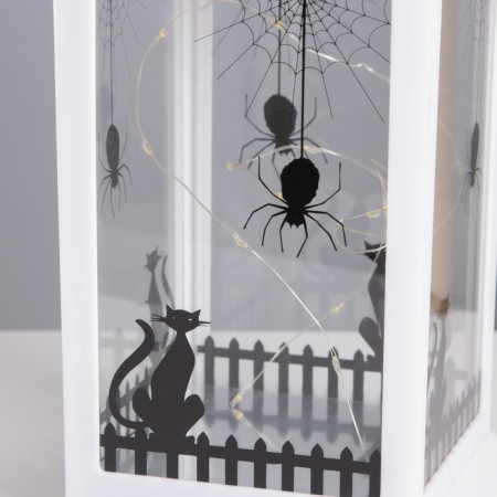 Lamp "Black cat" 3haaa white 14x14x30.5cm-4