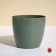 Flower pot, d = 17 cm, 2.7 l, plastic, green sage
