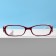 Ready glasses east 8852, burgundy color, bending pipe, -2