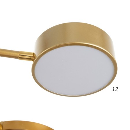 Causteen with PDU 2301/6GD LED 120W 3000-6000K gold 75x75x8 cm Bayerlux-7