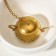 Goldie tea, kettle, gold color