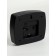The clock is a boil room, on batteries, 14 x 12.8 x 4.5 cm, dial 13.5 x 11.6 cm