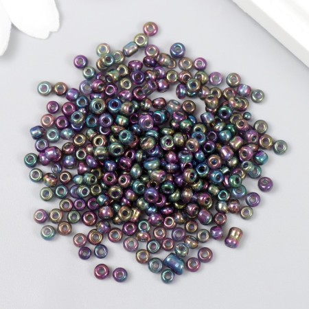Beads "Zlatka" 08/0, 3 mm, 10 g 0171a lilac