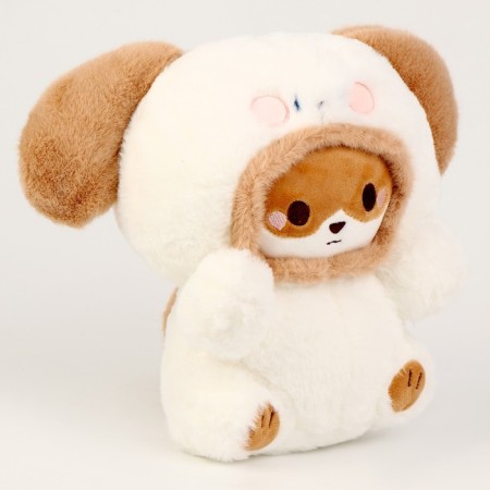 Soft toy "cat in a dog costume", 23 cm-1