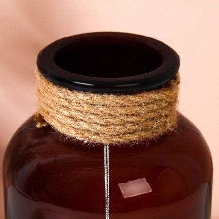 Vase for flowers, brown, 1000 ml.-2