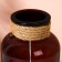 Vase for flowers, brown, 1000 ml.