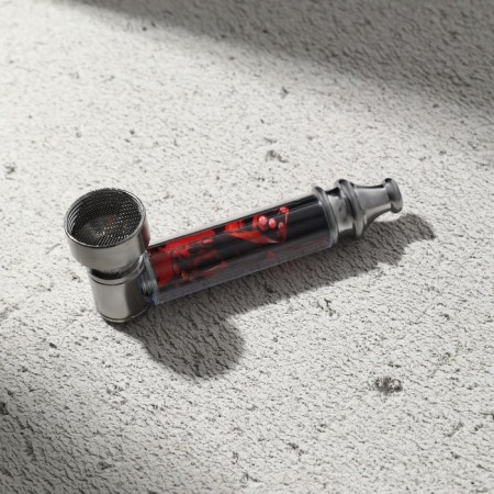 Smoking tube "Live in high", 12 x 6.5 cm-5