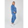 Female costume, size 62, gray-blue color