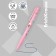 Handle Automatic Erichkrause Colortouch Colibri, Node 0.7 mm, Blue ink color, “Soft-Touch” housing, with print