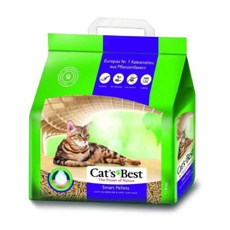 Filler wood -lumpy Cat’s Best Smart Pellets, 10 l, 5 kg