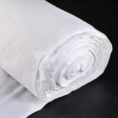 The waffle uzbek canvas, length 50m, width 0.45m, density 110 g/m