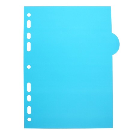 Separator of sheets A5 (210 x 165 mm) color, 5 sheets, "Devente. Pastel" polypropylene 140 μm, individual packaging-6