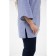Female blouse, size 62, blue color