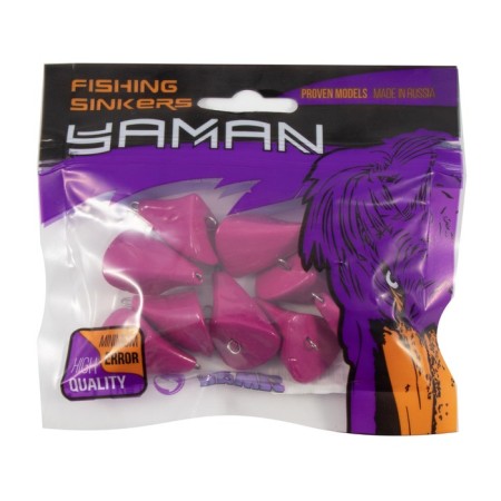 Cargo of a bullet exentric painted pissy Yaman 10 pcs., 36 g, purple-4
