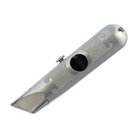 Rexant 12-4908 knife, screw fixer of the blade, trapezoidal blade, 19 mm