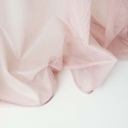 Tulle "Lines", size 500x270 cm, pink color-2