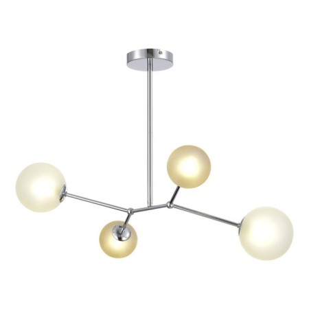 Suspended EVOLUCE lamp. Sle1107-103-04. MALTE. 4x5 watts, G9, 4000k, 65x38x54 cm, chromium color-1