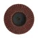 Circle of the petal end tundra, for a drill, M8, 75 mm, P60, 3 pcs.