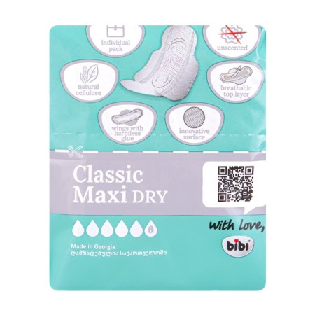 Gays for critical days "Bibi Classic Maxi Dry", 10 pcs.-3