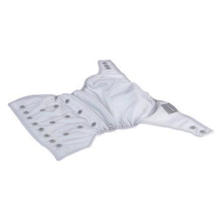 Reusable diaper, fleece, color is light gray-5