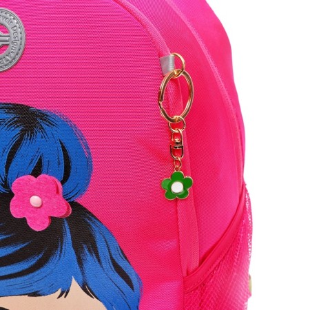 School backpack, 38 x 28 x 18 cm, Grizzly, ergonomic back, pink-7