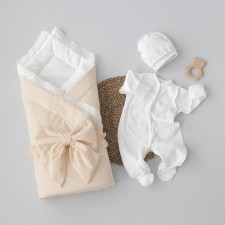 Kinderlitto Provence discharge kit, 4 items, height 50-56 cm, beige color