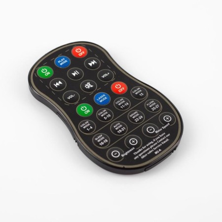 Light device "Universe" 11 cm, laser, speaker, remote control, glow of multi, 5 V-7