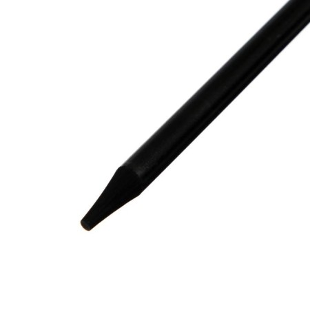 Coarse pencils, black, 12 pieces in a set, Soft-2