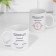 Sublimation mug "Correct Scheme", with application