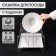 Dishes for dishes with a pallet, 24 × 39 × 15 cm, color chromium