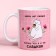 The set "You are a miracle", black tea with Vanilla and Caramel 50 g, a mug 300 ml.