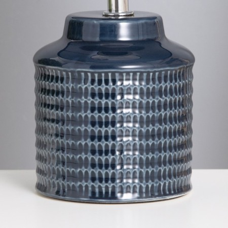 Table lamp "Catherine" 1x40W E14 blue 13x13x25cm-3